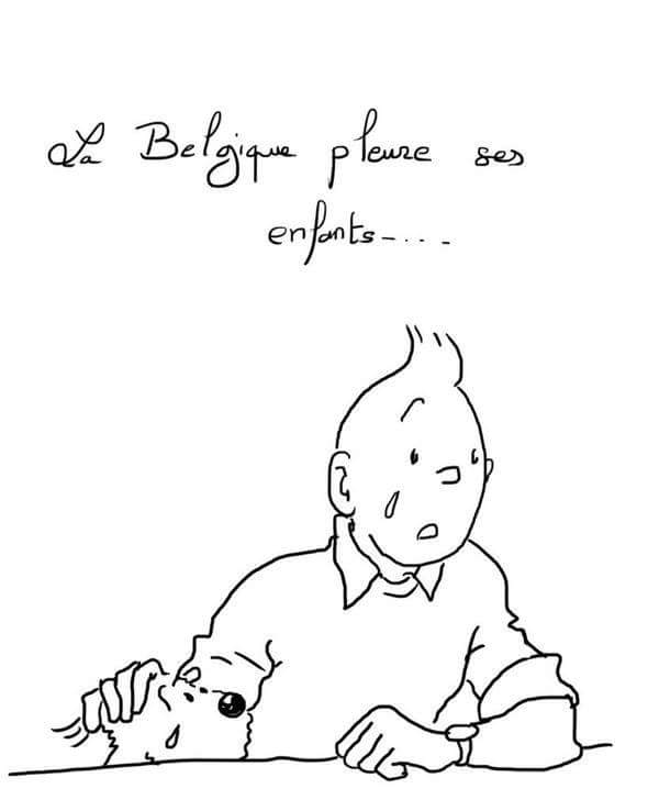 Ens sumem al condol per Bèlgica